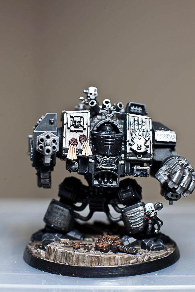Dreadnought, Iron Hands, Space Marines Iron Hands Venerable Dread